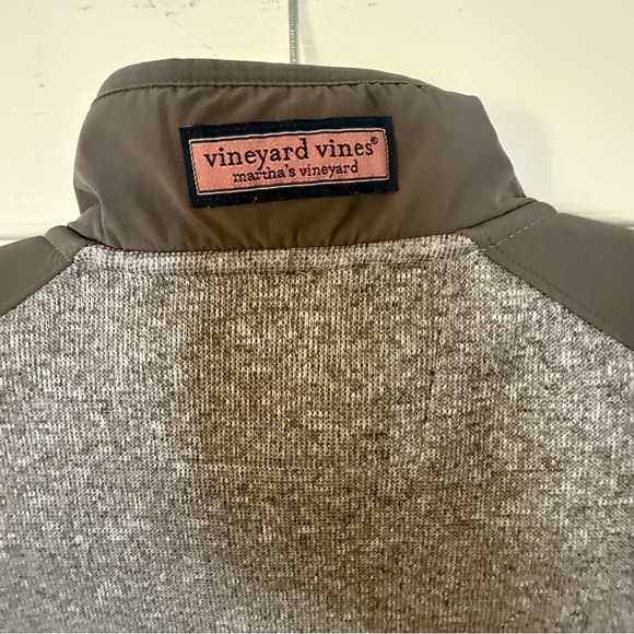 Vineyard Vines Gray Quarter-Zip Pullover - Picture 7 of 7